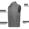 image:imageHolloway mens Holloway Alpine Sweater Fleece VestGraphite Heather