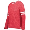 Scarlet Heather/White