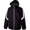 image:imageHolloway Mens Holloway Charger Jacket  Waterresistant Stylish Outerwear With Athletic Fit Perfect for Active MenBlack  White