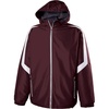 Maroon | White