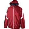 image:imageHolloway Mens Holloway Charger Jacket  Waterresistant Stylish Outerwear With Athletic Fit Perfect for Active MenScarlet  White