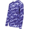 Purple Shockwave Print