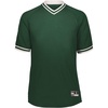 image:imageHolloway Retro VNeck Mens Baseball JerseyForest Green  White