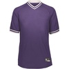 image:imageHolloway Retro VNeck Mens Baseball JerseyPurple  White