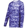 Purple Shockwave Print