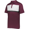 Maroon/White