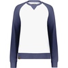 image:imageHolloway Womens Ladies AllAmerican Fleece CrewNavy HeatherWhite