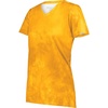 Gold Cloud Print