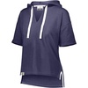 image:imageHolloway womens Ladies Sophomore Short Sleeve HoodieNavy Heather