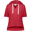 image:imageHolloway womens Ladies Sophomore Short Sleeve HoodieScarlet Heather