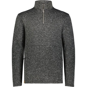 image:imageHolloway Mens Holloway Alpine Sweater Fleece 14 Zip PulloverBlack Heather