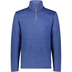 image:imageHolloway Mens Holloway Alpine Sweater Fleece 14 Zip PulloverNavy Heather