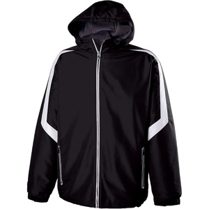 image:imageHolloway Mens Holloway Charger Jacket  Waterresistant Stylish Outerwear With Athletic Fit Perfect for Active MenBlack  White