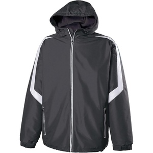 image:imageHolloway Mens Holloway Charger Jacket  Waterresistant Stylish Outerwear With Athletic Fit Perfect for Active MenCarbon White