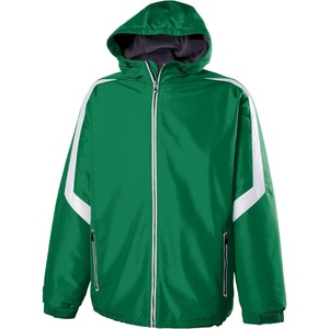 image:imageHolloway Mens Holloway Charger Jacket  Waterresistant Stylish Outerwear With Athletic Fit Perfect for Active MenKelly Green  White