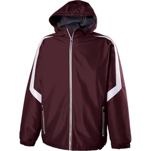 image:imageHolloway Mens Holloway Charger Jacket  Waterresistant Stylish Outerwear With Athletic Fit Perfect for Active MenMaroon  White