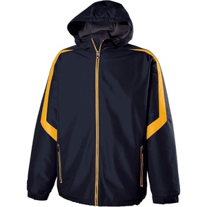 image:imageHolloway Mens Holloway Charger Jacket  Waterresistant Stylish Outerwear With Athletic Fit Perfect for Active MenNavy  Gold