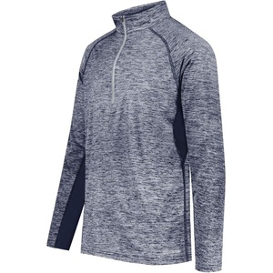 image:imageHolloway Mens Holloway Electrify Coolcore 12 Zip PulloverNavy Heather