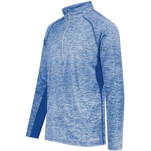 image:imageHolloway Mens Holloway Electrify Coolcore 12 Zip PulloverRoyal Heather