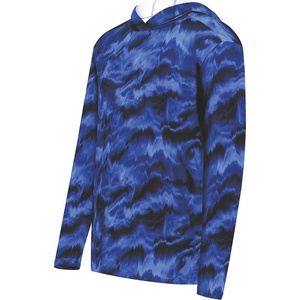 image:imageHolloway Mens Stock Cottontouch Poly HoodieNavy Shockwave Print