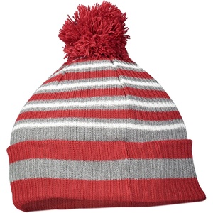 image:imageHolloway Spirit Pom BeanieCardinalHeather GreyWhite