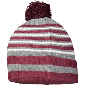 image:imageHolloway Spirit Pom BeanieMaroonHeather GreyWhite