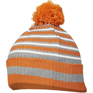 image:imageHolloway Spirit Pom BeanieTexas OrangeHeather GreyWhite