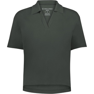 image:imageHolloway Womens Core Cotton Waist Length PoloPurple