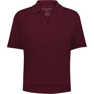 image:imageHolloway Womens Core Cotton Waist Length PoloScarlet