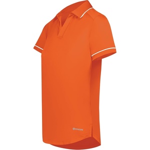 image:imageHolloway Womens Holloway Womens Performance Polo Powered by CoolcoreOrangeWhite