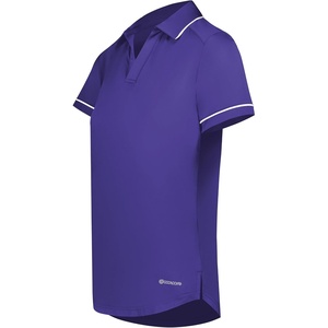 image:imageHolloway Womens Holloway Womens Performance Polo Powered by CoolcorePurpleWhite