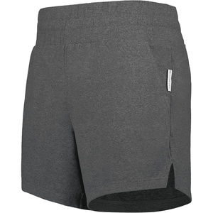 image:imageHolloway Womens Ladies Ventura Soft Knit ShortsCarbon Heather
