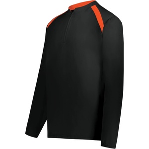image:imageHolloway boys Holloway Boys Clubhouse Pullover Cage JacketBlackOrange