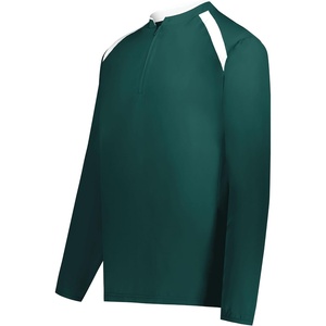 image:imageHolloway boys Holloway Boys Clubhouse Pullover Cage JacketDark GreenWhite