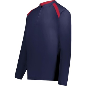 image:imageHolloway boys Holloway Boys Clubhouse Pullover Cage JacketNavyScarlet