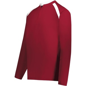 image:imageHolloway boys Holloway Boys Clubhouse Pullover Cage JacketScarletWhite