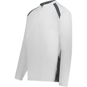 image:imageHolloway boys Holloway Boys Clubhouse Pullover Cage JacketWhiteGraphite