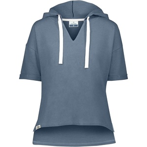 image:imageHolloway womens Ladies Sophomore Short Sleeve HoodieStorm Heather