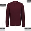 image:imageHolloway Mens Core Cotton Long Sleeve PoloMaroon