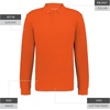 image:imageHolloway Mens Core Cotton Long Sleeve PoloOrange