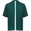 image:imageHolloway Mens Mens Clubhouse Short Sleeve Pullover Cage Jacket  Ultimate Athletic Performance Wear for Maximum MobilityDark GreenWhite