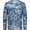 image:imageHolloway Mens Mossy Oak Momentum Long Sleeve TeeMo Elements Aqua Blackfin