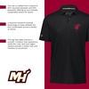 image:imageHolloway Mens NBA Miami Heat Repreve Eco PoloSustainable MoistureWicking Shirt for Activewear amp Casual WearMulti