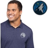 image:imageHolloway Mens NBA Minnesota Timberwolves Repreve Eco PoloSustainable MoistureWicking Shirt for Activewear amp Casual WearMulti