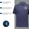 image:imageHolloway Mens NBA Minnesota Timberwolves Repreve Eco PoloSustainable MoistureWicking Shirt for Activewear amp Casual WearMulti