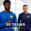 image:imageHolloway NBA AllPro Long Sleeve Tee  MoistureWicking Athletic Shirt Team amp Basketball Fan GearMulti
