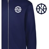 image:imageHolloway NBA Full Zip Jacket  Lightweight Basketball Apparel Sports Jacket Team Colors Athletic OuterwearMulti