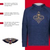 image:imageHolloway NBA Poly Fleece Hoodie  Team IconMulti