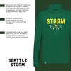 image:imageHolloway WNBA Atlanta Dream Womens Ventura Soft Knit Comfortable Hoodie For ActivewearMulti