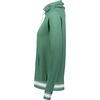 image:imageHolloway Womens Ladies AllAmerican Funnel Neck PulloverDark Green HeatherWhite
